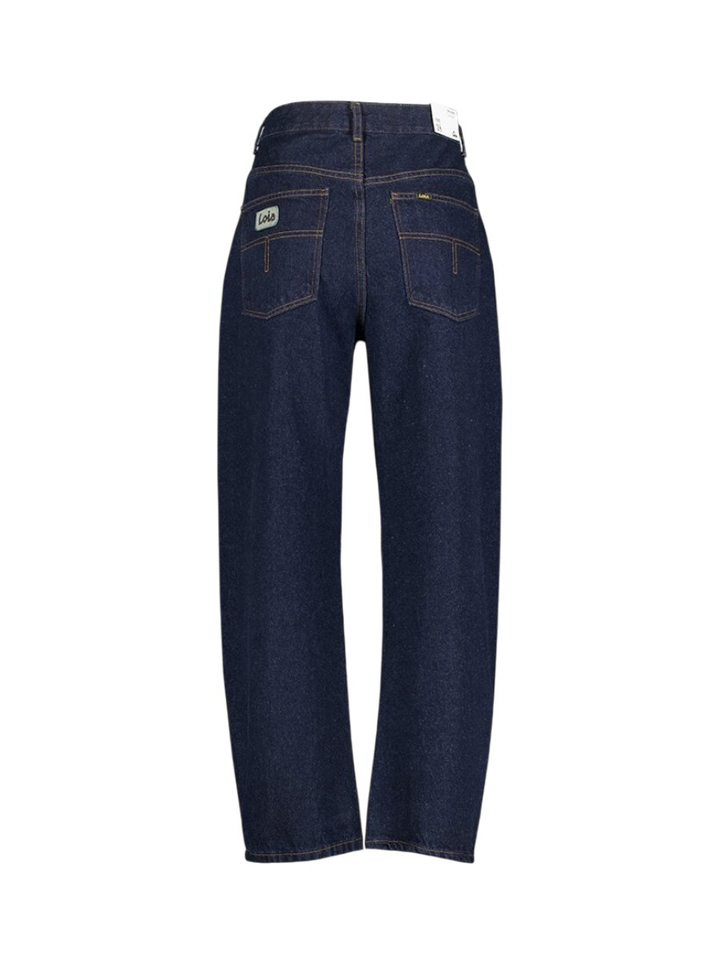 Donkerblauwe loose fit jeans Dali Lois