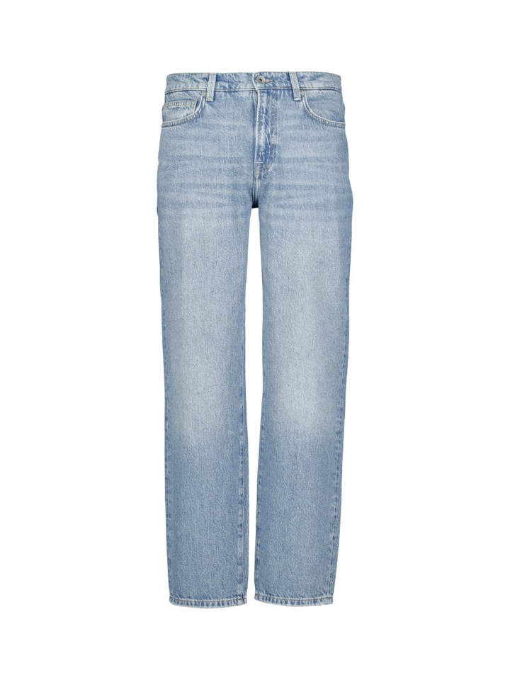 Lichtblauwe slim fit jeans Mos Mosh 
