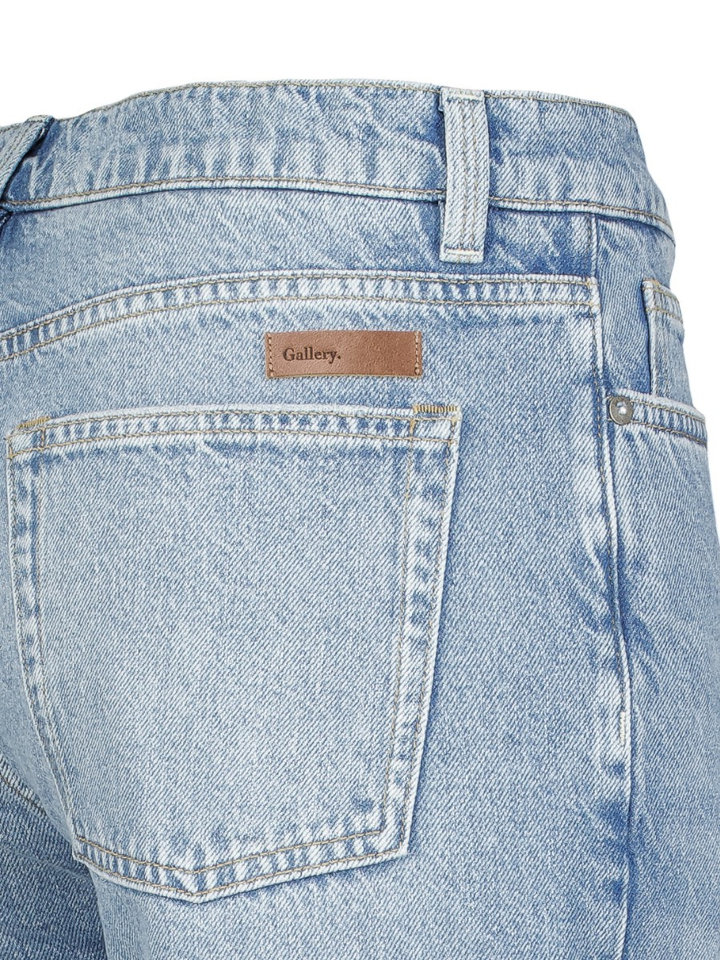 Lichtblauwe slim fit jeans Mos Mosh 