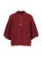 Bordeaux cardigan met gouden knopen Benuta Neo Noir 