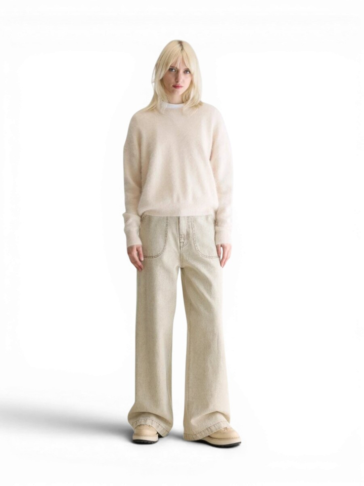 Beige trui Parchemin Bellerose