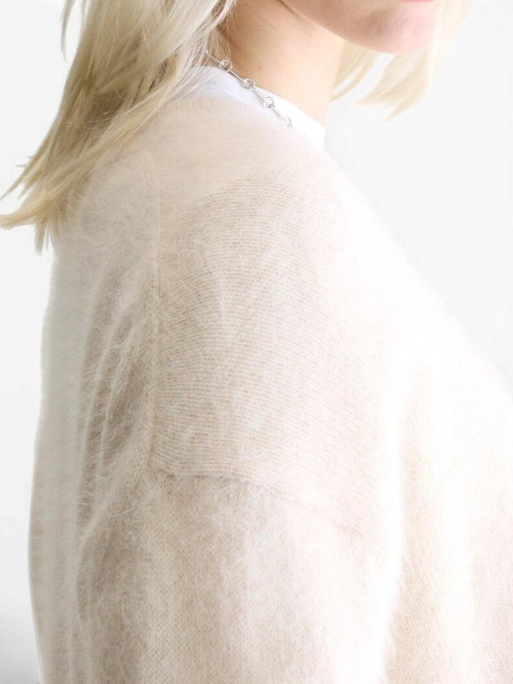 Beige trui Parchemin Bellerose