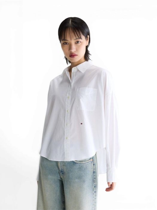 Witte oversized bloes Ginger Bellerose