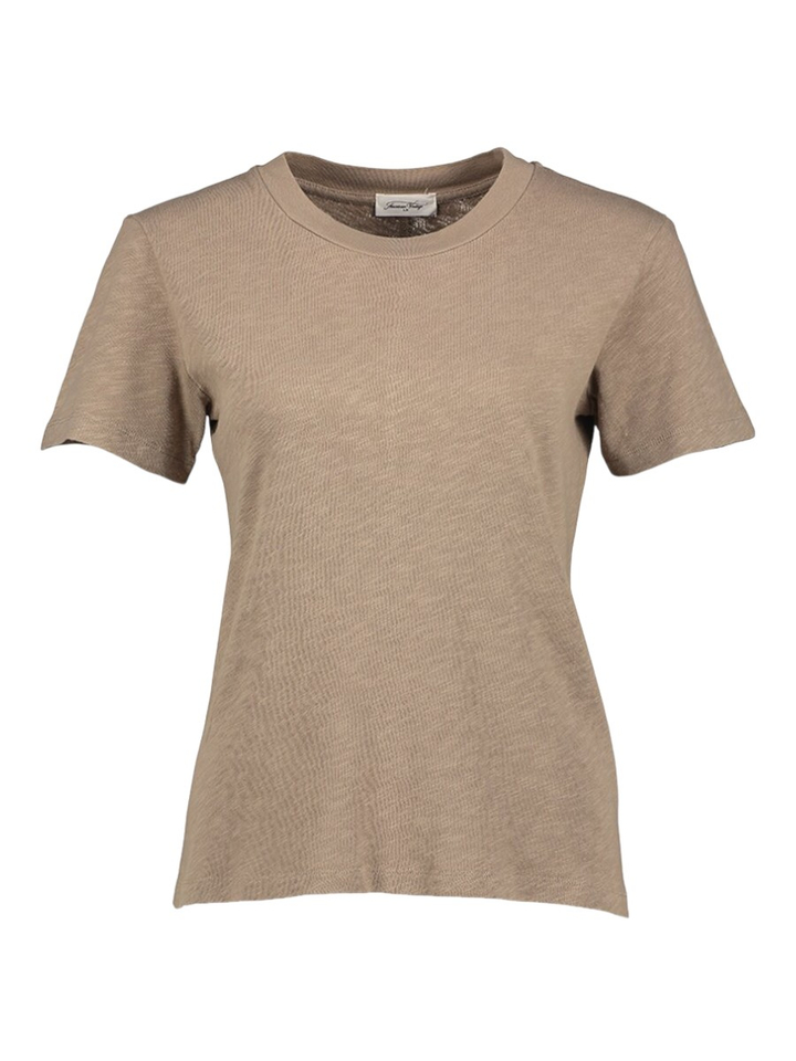 Bruine katoenen t-shirt Son American Vintage