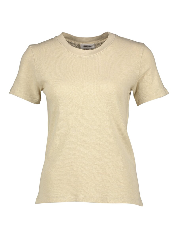 Beige katoenen t-shirt Son American Vintage