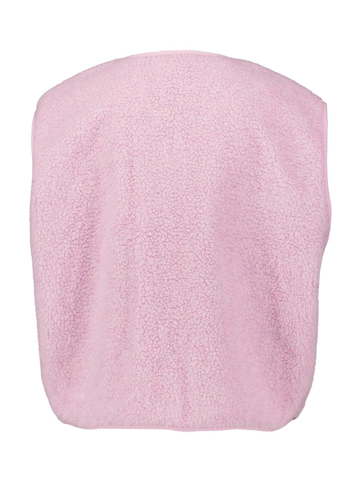 Licht roze teddy bodywarmer Hok American Vintage