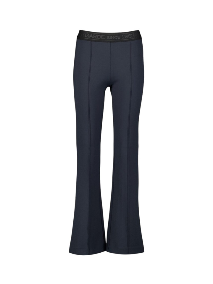 Blauwe comfortabele broek met elastiek Aliisa Flaired Rosner 