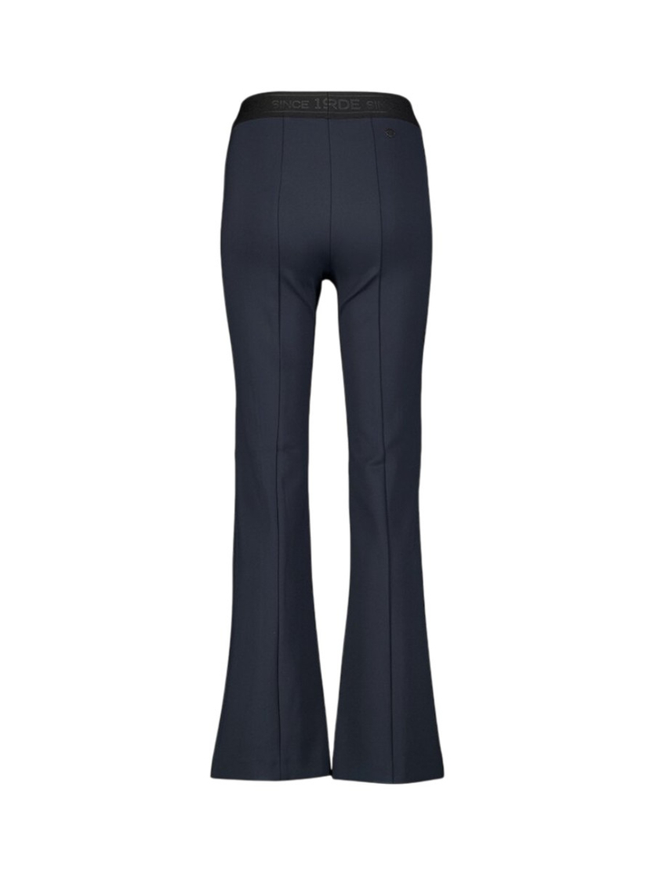 Blauwe comfortabele broek met elastiek Aliisa Flaired Rosner 