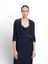 Donkerblauwe fluffy bolero Vera Mont