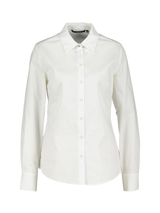 Witte klassieke blouse met knopen Halifax Xandres