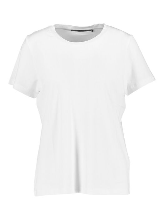 Witte t-shirt met ronde hals Xandres
