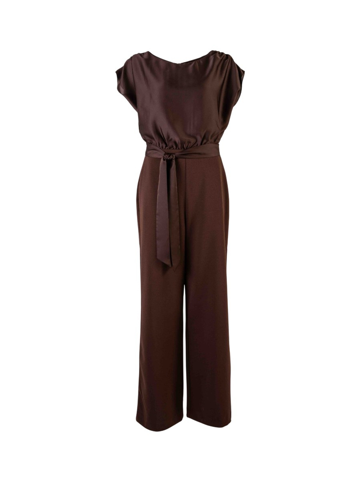 Donkerbruine jumpsuit Swing