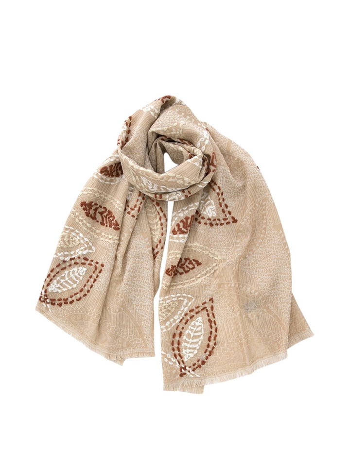 Beige sjaal Hina Bo'Vie