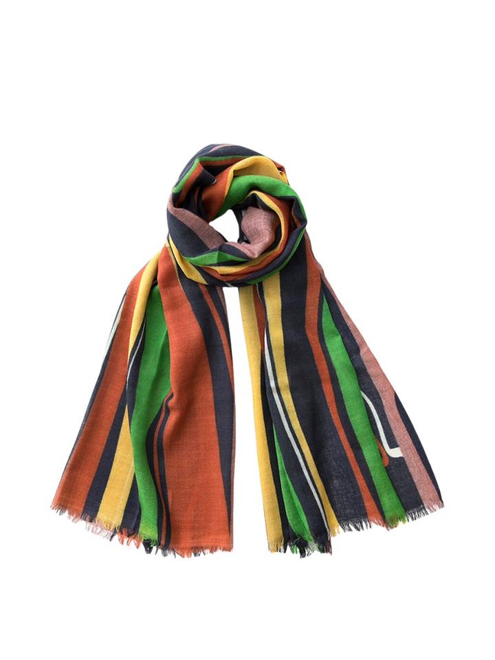 Groene sjaal Lines Bo'Vie