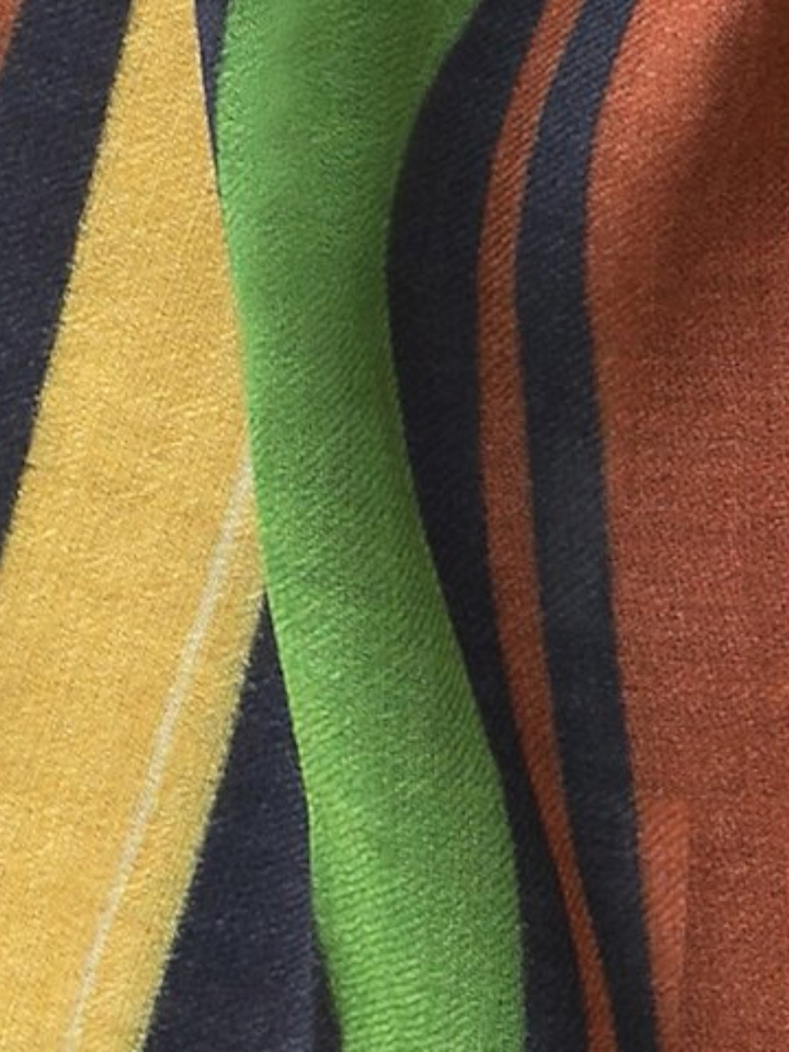 Groene sjaal Lines Bo'Vie