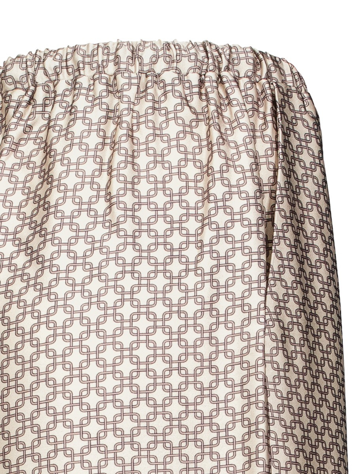 Beige broek met print Sora Neo Noir