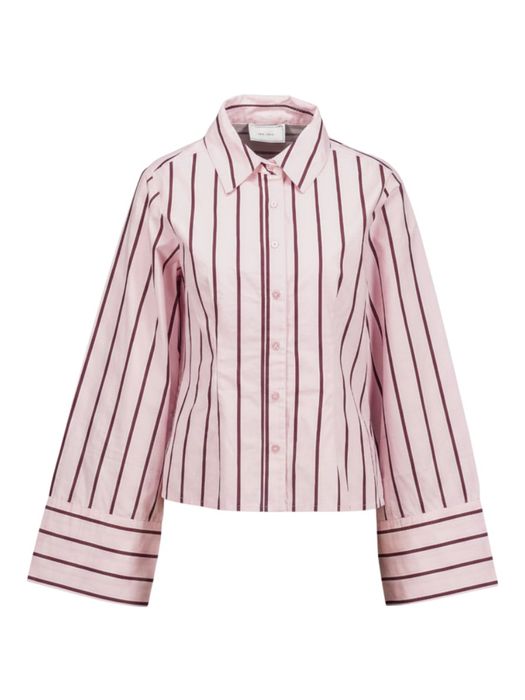 Roze gestreepte bloes Rosa Neo Noir