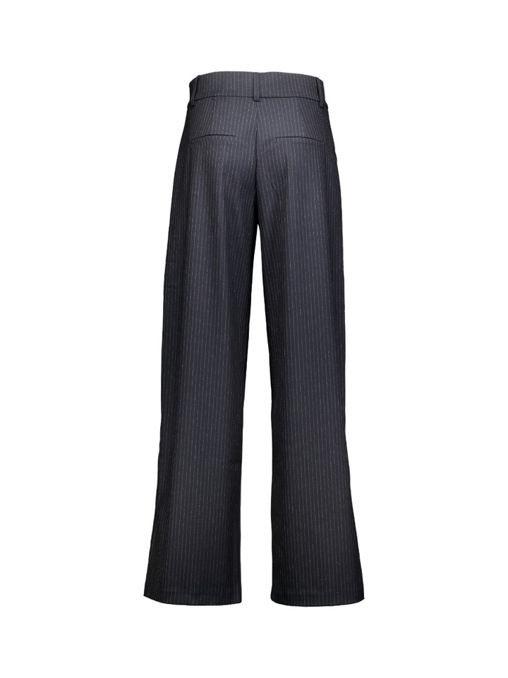 Zwarte gestreepte broek Nathalie Neo Noir