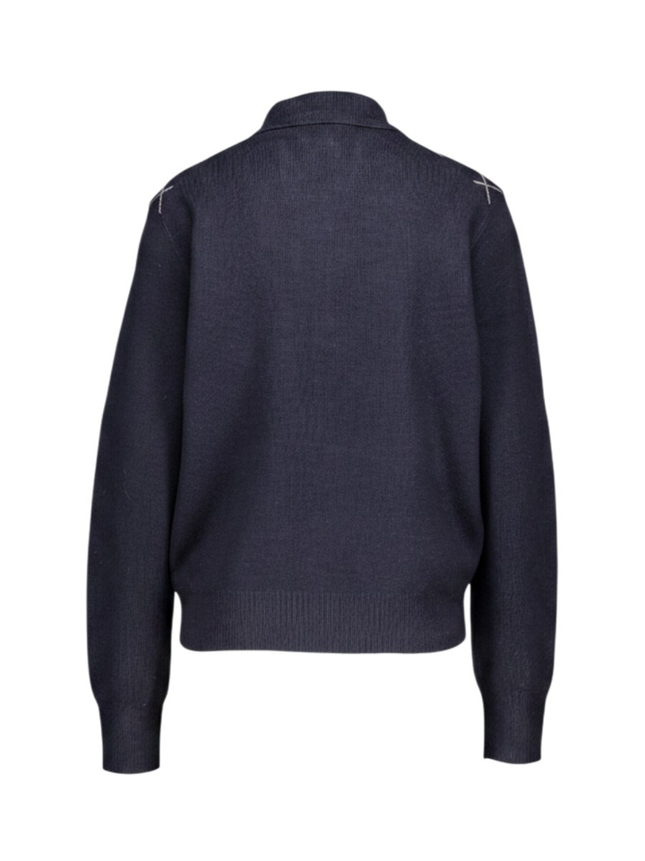 Geruite pull met kraag JULINA Neo Noir