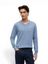Lichtblauwe turi met V-hals Tommy Hilfiger