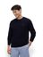 Donkerblauwe trui met structuur Tommy Hilfiger 