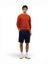 Roestkleurige trui met structuur Tommy Hilfiger 