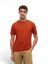 Roestkleurige katoenen T-shirt Tommy Hilfiger 