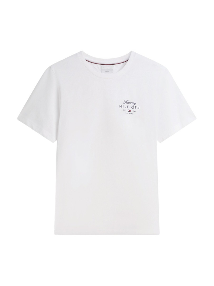 Witte katoenen T-shirt  Tommy Hilfiger 