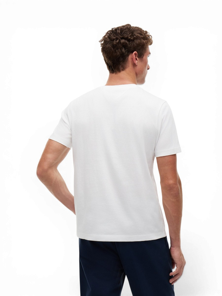 Witte katoenen T-shirt  Tommy Hilfiger 