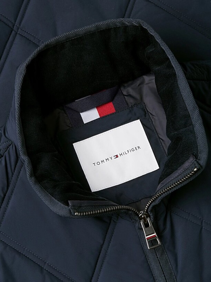 Desert sky doorstikte jas Tommy Hilfiger