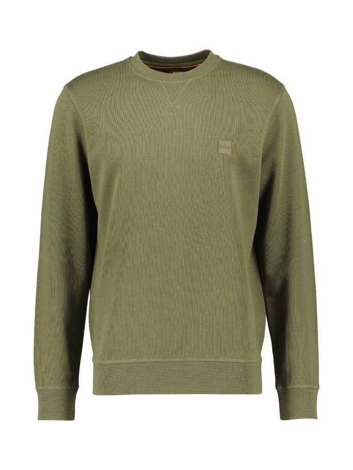 Kaki groene sweater Hugo Boss 