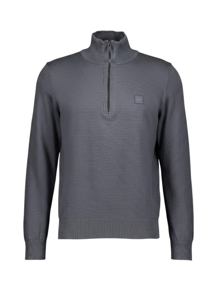 Blauwe trui met rolkraag Hugo Boss