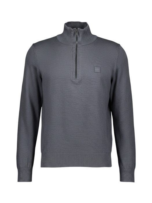 Blauwe trui met rolkraag Hugo Boss