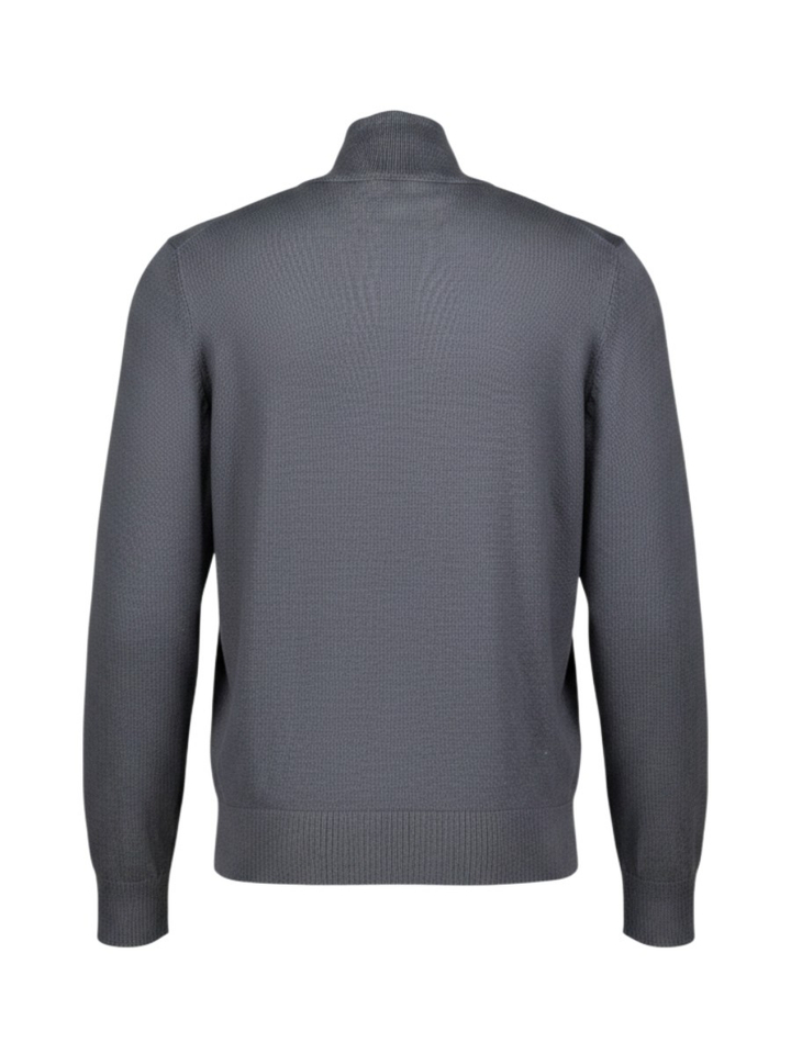 Blauwe trui met rolkraag Hugo Boss