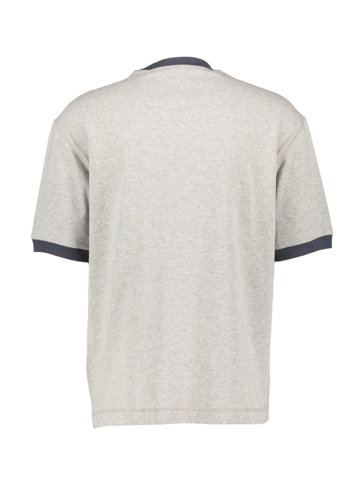 Grijze t-shirt met logo Hugo Boss