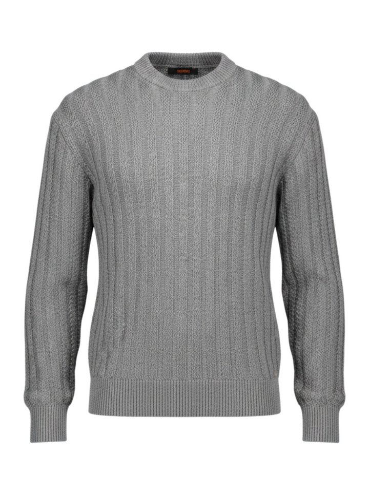 Open grey gebreide trui Arakingo Hugo Boss