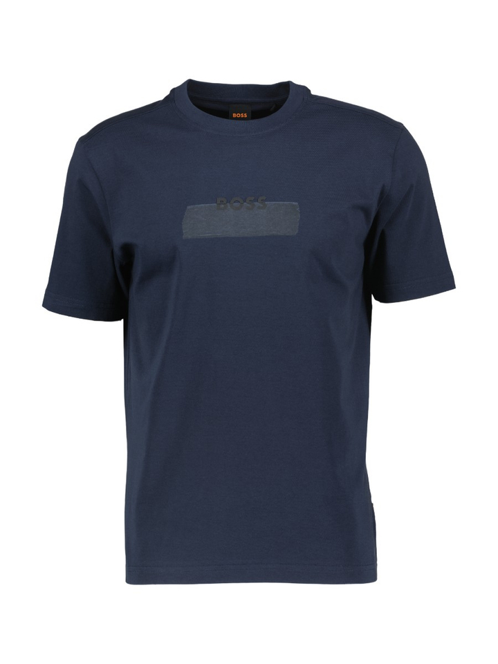 Donkerblauwe T-shirt Hugo Boss