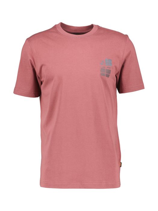 Rode katoenen T-shirt Hugo Boss