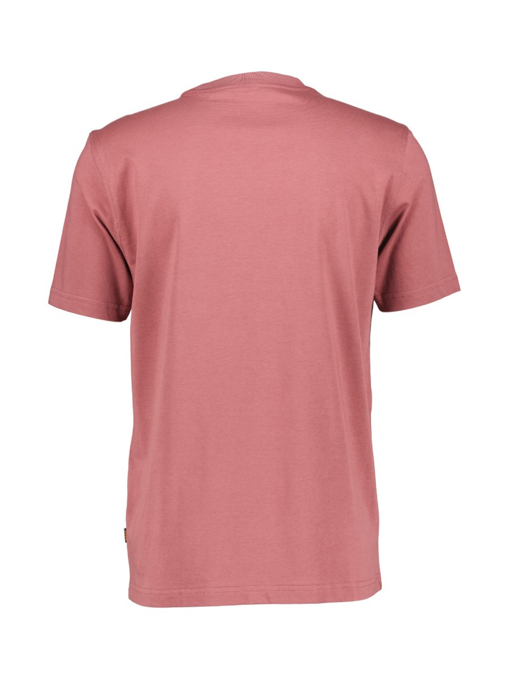 Rode katoenen T-shirt Hugo Boss