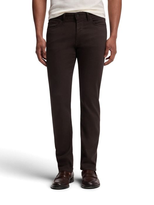 Donkerbruine slim fit broek Hugo Boss