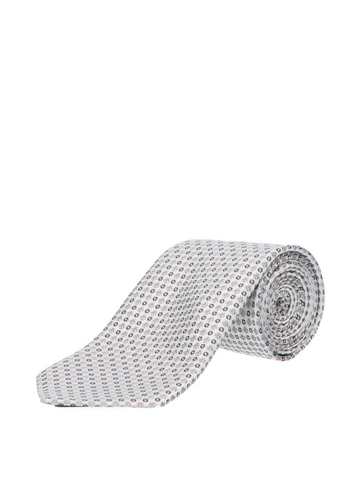 Open grey das met motief Hugo Boss