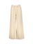 Beige losvallende wijde broek in jeanslook Obey Munthe 