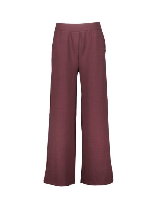 Aubergine comfortabele broek met elastiek Brax