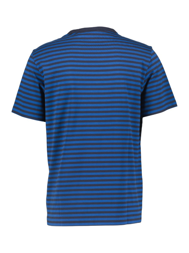 Blauwe gestreepte T-shirt Hugo Boss