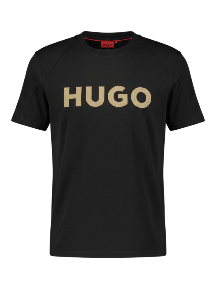 Zwarte t-shirt Dulivio Hugo Boss