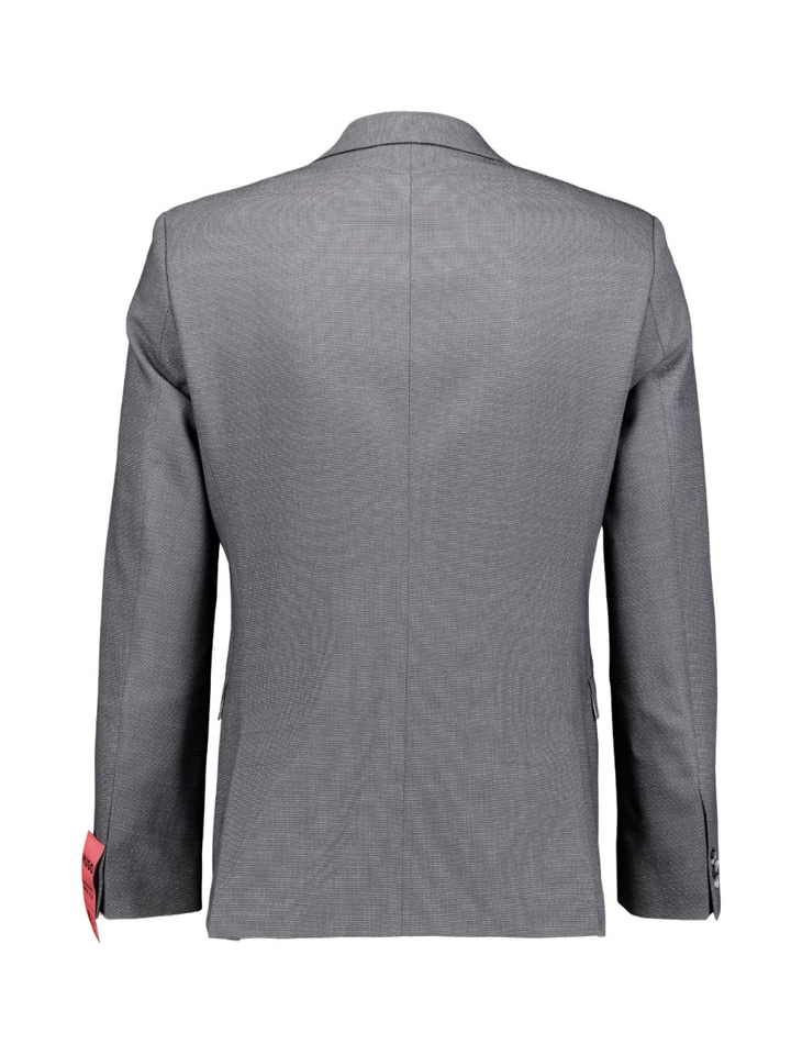Donkergrijze kostuum blazer Hugo Boss 
