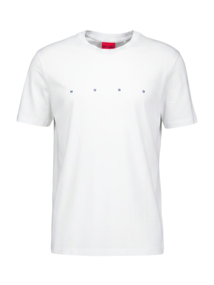 Witte t-shirt met logodetail Hugo Red