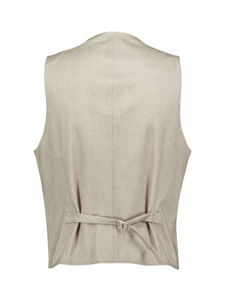 Beige Kostuum gilet Weste Roy Robson