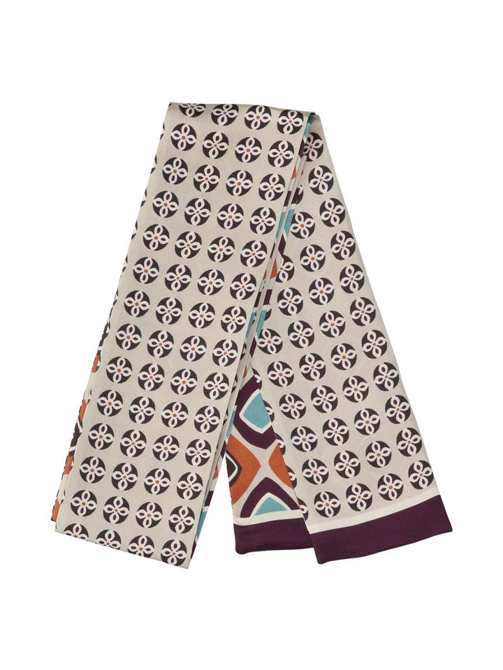 Multicolor fijne sjaal met print Barbieri