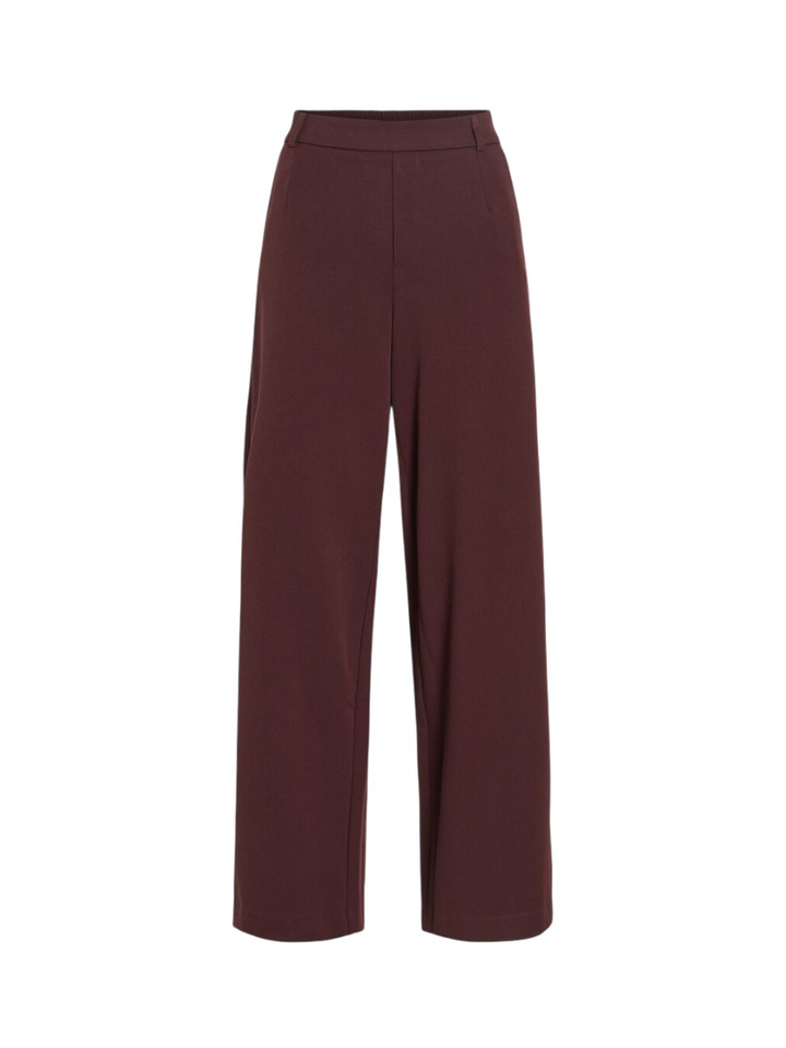 Bordeaux broek met elastiek Vivarone Vila